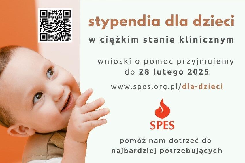 Stypendia SPES 2025 nabór grafika1 copy